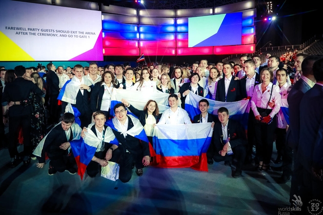 Первое место в общекомандном зачете заняла Россия на чемпионате мира по профессиональному мастерству WorldSkills-2017 в Абу-Даби