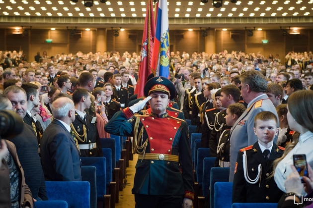 В Москве наградили лучших офицеров-воспитателей кадетских школ