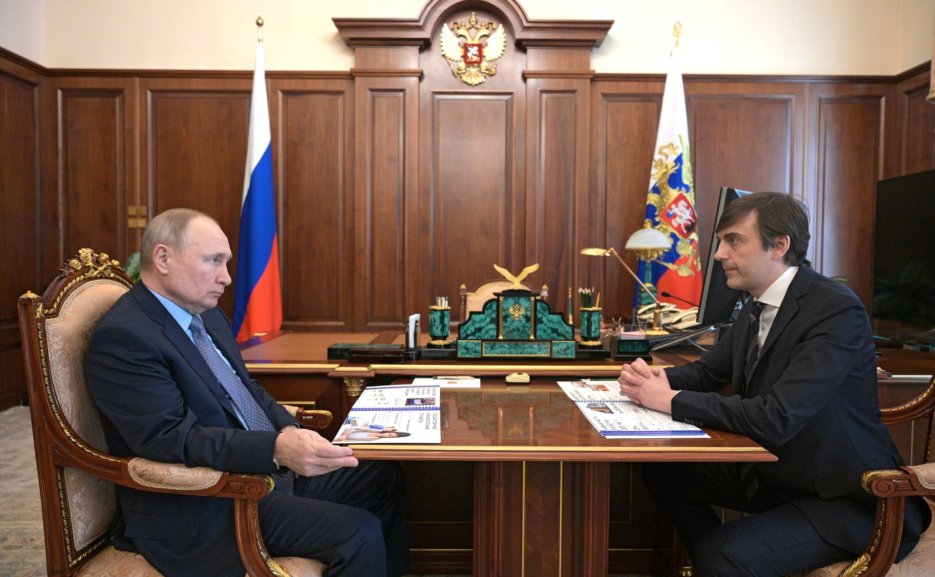 Сергей Кравцов доложил Владимиру Путину о ходе реализации ключевых задач в системе образования